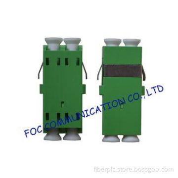 Short Ear Zirconia Ceramic Sleeve Fiber Optic Adapter LC /